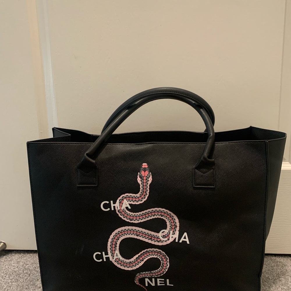 LA | TC Black LAITC Tote Bag
